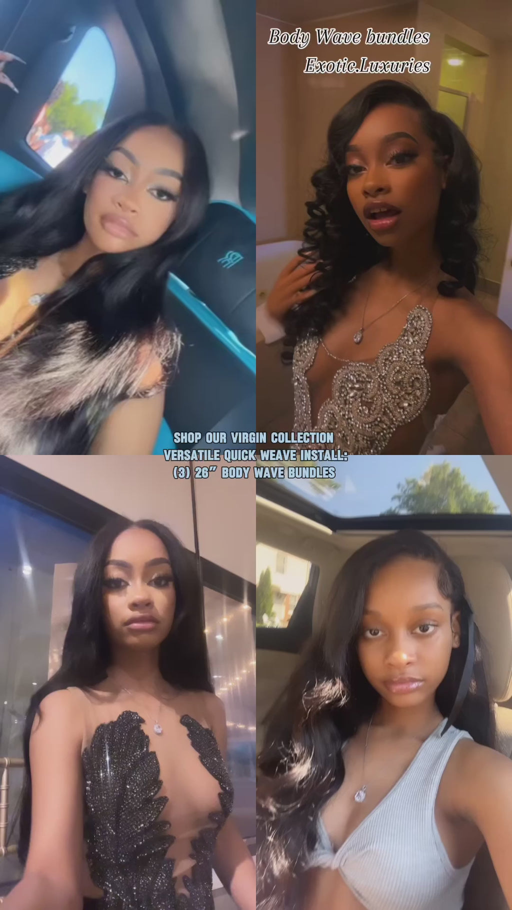 1 BODY WAVE VIRGIN BUNDLE