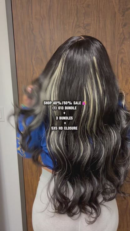 5x5 HD Virgin Lace Closures