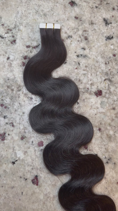 tape In 100% virgin hair extensions